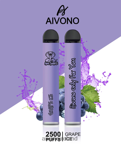Aivono AIM SNAKE 2500 Grape Ice V0F6L4306 - Aivono Vape Review Aivono AIM SNAKE 2500 Grape Ice V0F6L4306 - Aivono Vape Review