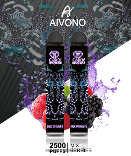 Aivono AIM SNAKE 2500 Mix Berries V0F6L4312 - Aivono Vape Ireland Aivono AIM SNAKE 2500 Mix Berries V0F6L4312 - Aivono Vape Ireland